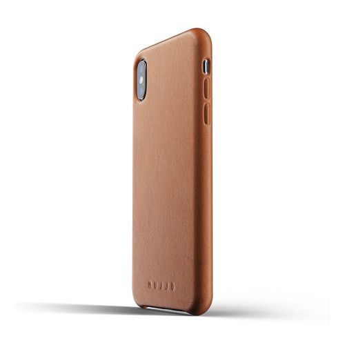 Mujjo Full Leather Case iPhone XS Max, Tan