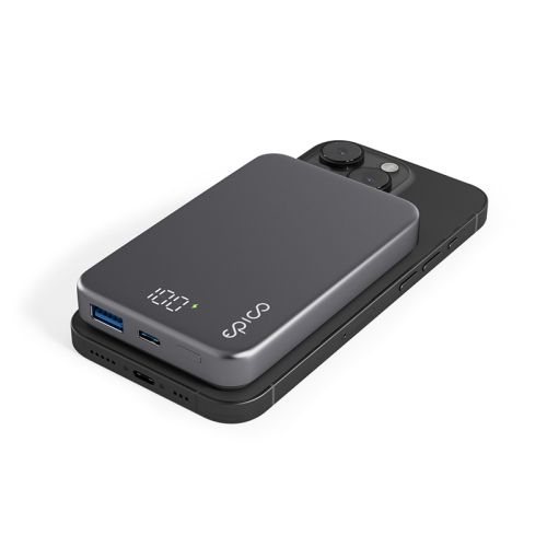 Epico Mag+ Aluminium Power Bank - 10 000 mAh