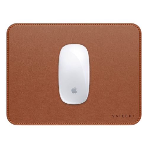 Satechi Vegan-Leather Premium Mousepad - Brown