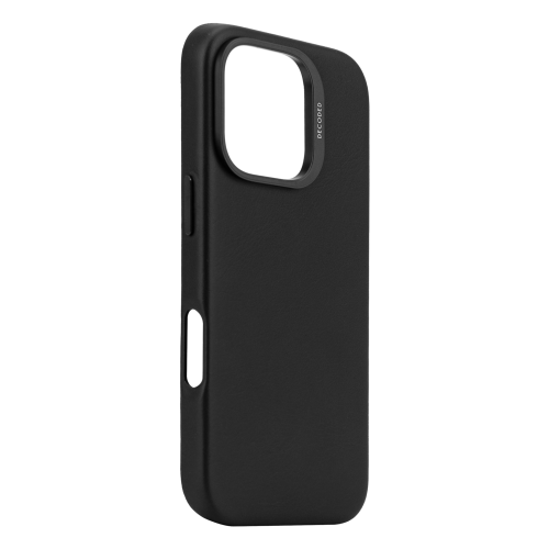 DECODED Leather Case for iPhone 16 Pro Max - Black