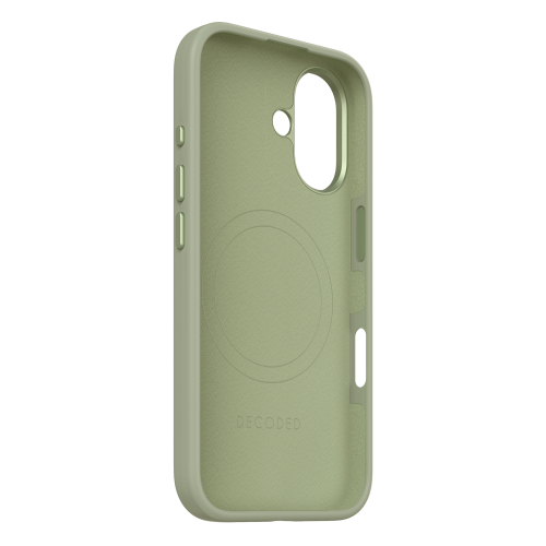 DECODED Silicone Case for iPhone 16 - Jade