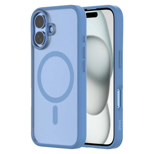 QDOS Transparent Case for iPhone 16 - Ultramarine