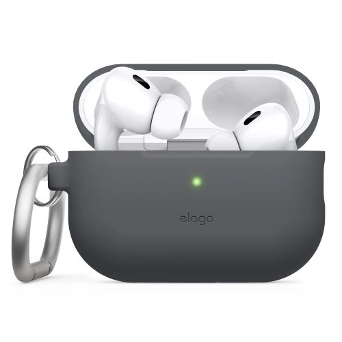 Elago Silicone Hang Case for Airpods Pro 2 - Dark Grey