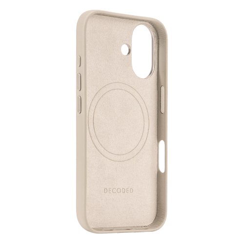 DECODED Leather Case for iPhone 16 - Clay