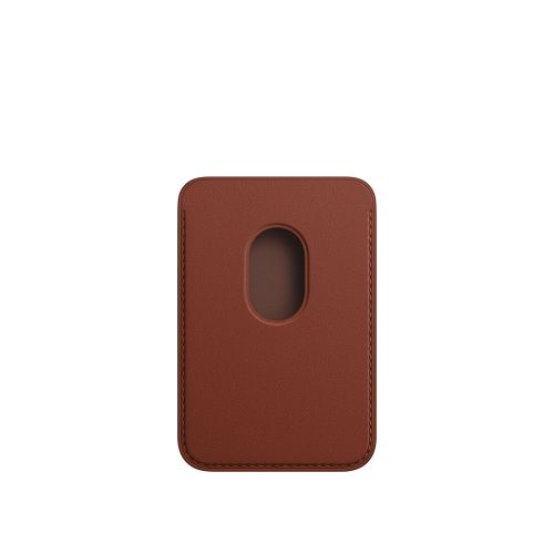 Apple iPhone Leather Wallet w/MagSafe Umber