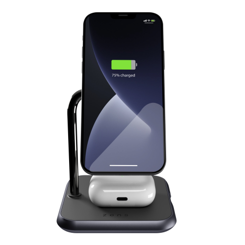 Zens 3-in-1 Aluminium Magnetic Wireless Charger