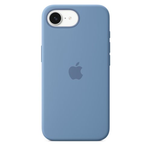 iPhone16e Silicone Case - Winter Blue