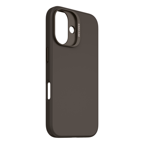 DECODED Silicone Case for iPhone 16 - Black