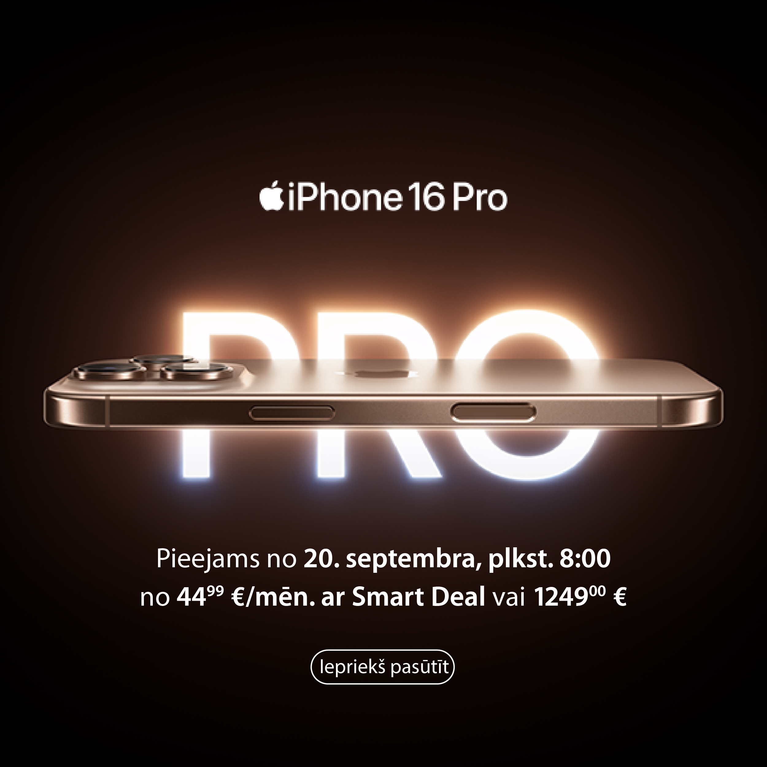 iPhone 16 Pro Register interest