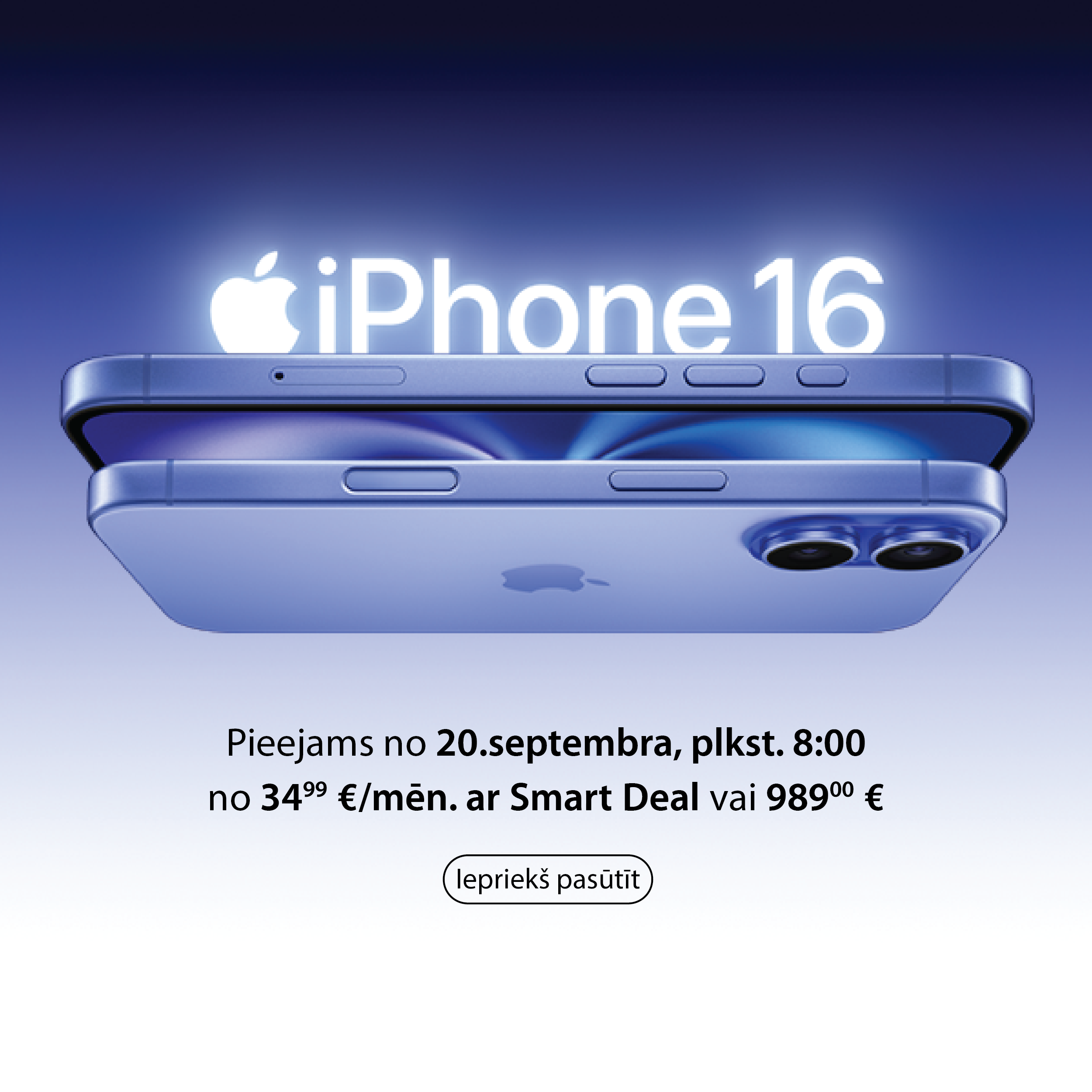 iPhone 16 Register interest