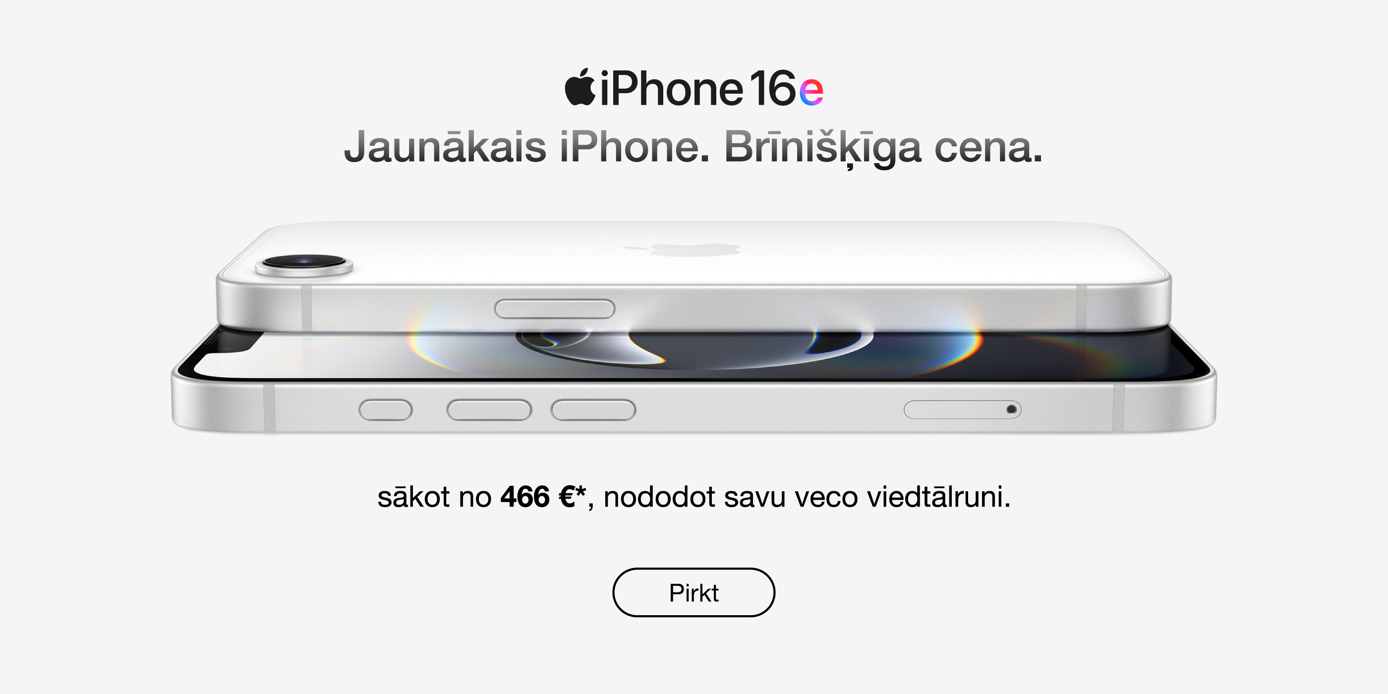 Jaunais iPhone 16e