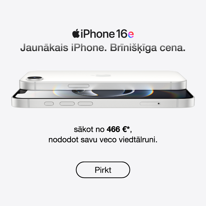 Jaunais iPhone 16e